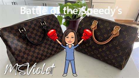 COMPARISON: LV Speedy 30 Classic Monogram vs. Damier 